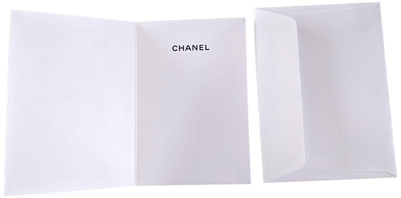 CHANEL by Karl Lagerfeld Collector's Card 2 with Enveloppe