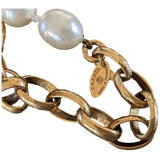 CHANEL Vintage Pearls Necklace Gripoix