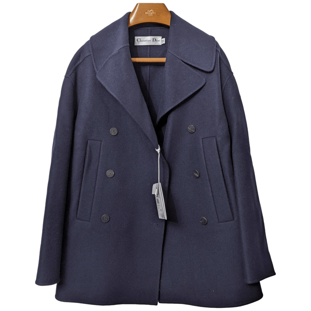 CHRISTIAN DIOR CABAN Cashmere Pea Coat Jacket F36, NWT! | poupishop