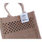 CHRISTIAN DIOR Rose Poudre Vertical Book Tote Bag PM