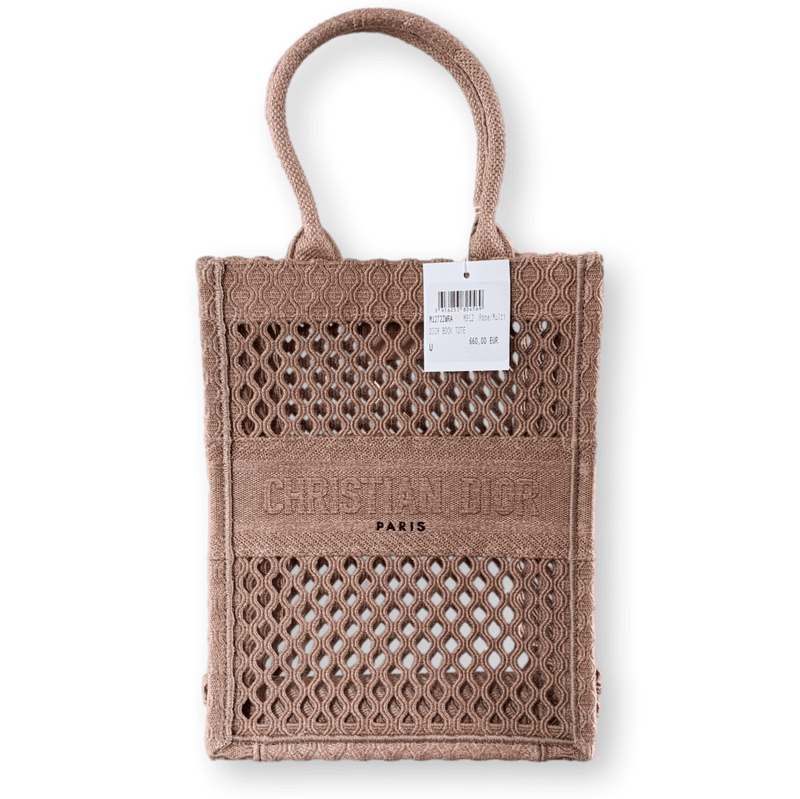 Christian dior vertical book tote hotsell