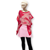 COURREGES Vintage Pink Tumbled Vinyl  Mini Jupe