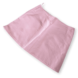 COURREGES Vintage Pink Tumbled vinyl  Mini Jupe Size M