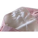 COURREGES Vintage Pink Tumbled vinyl  Mini Jupe Size M
