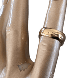 DAUM 2012 Vermeil and Cristal Ring Sz51