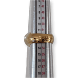 DAUM 2012 Vermeil and Cristal Ring Sz51