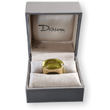 DAUM 2012 Vermeil and Cristal Ring Sz51