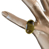 DAUM 2012 Vermeil and Cristal Ring Sz51