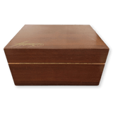 DAVIDOFF Vintage Mahogany Humidor "Grande Reserve" Cave à Cigare de Luxe en Acajou with Key