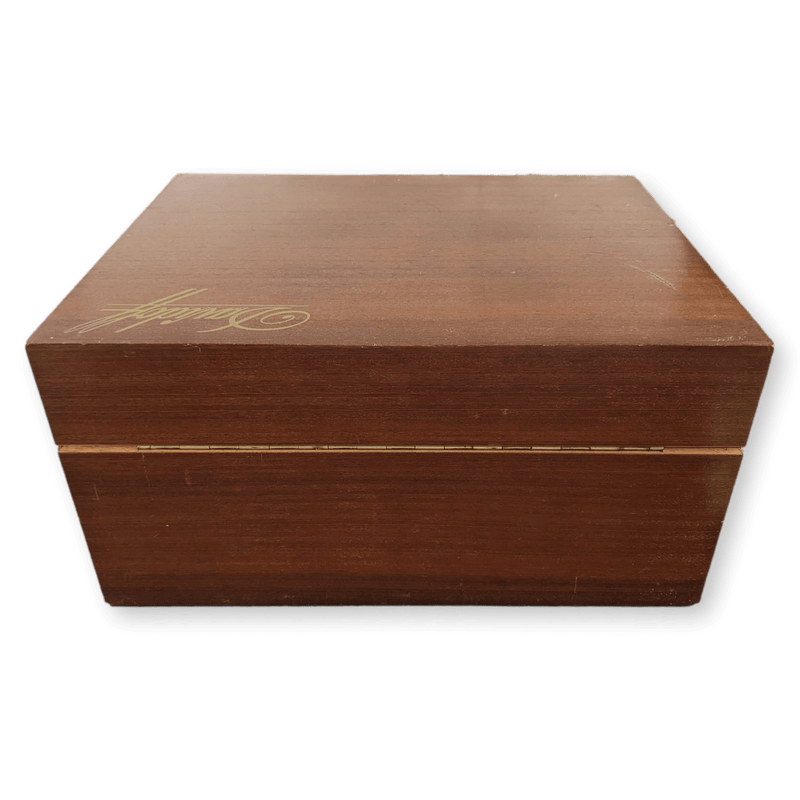 DAVIDOFF Vintage Mahogany Humidor "Grande Reserve" Cave à Cigare de Luxe en Acajou with Key