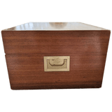 DAVIDOFF Vintage Mahogany Humidor "Grande Reserve" Cave à Cigare de Luxe en Acajou with Key