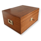 DAVIDOFF Vintage Mahogany Humidor "Grande Reserve" Cave à Cigare de Luxe en Acajou with Key