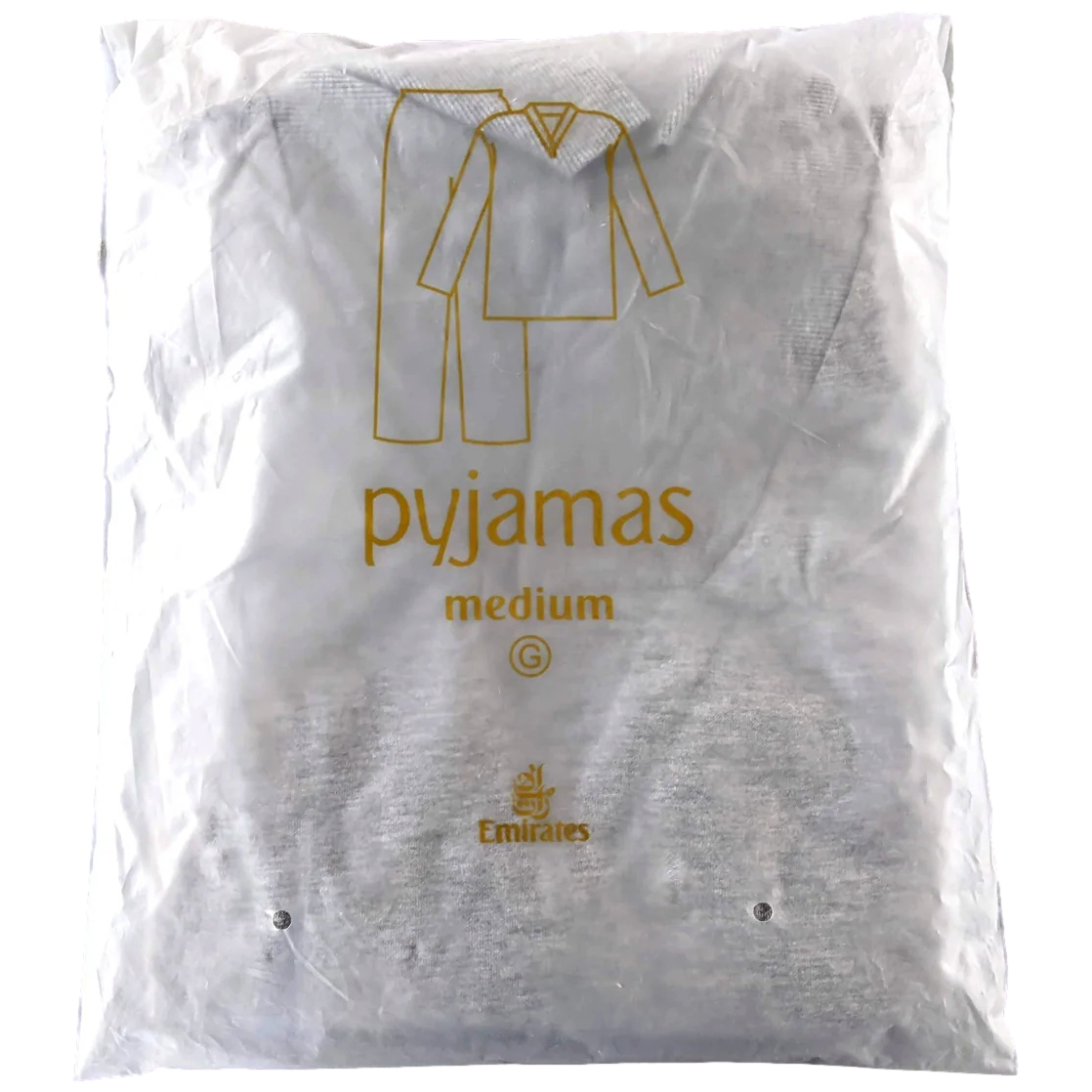 Emirates Men's Light Grey/Dark Grey First Class only Pijamas - Pijamas