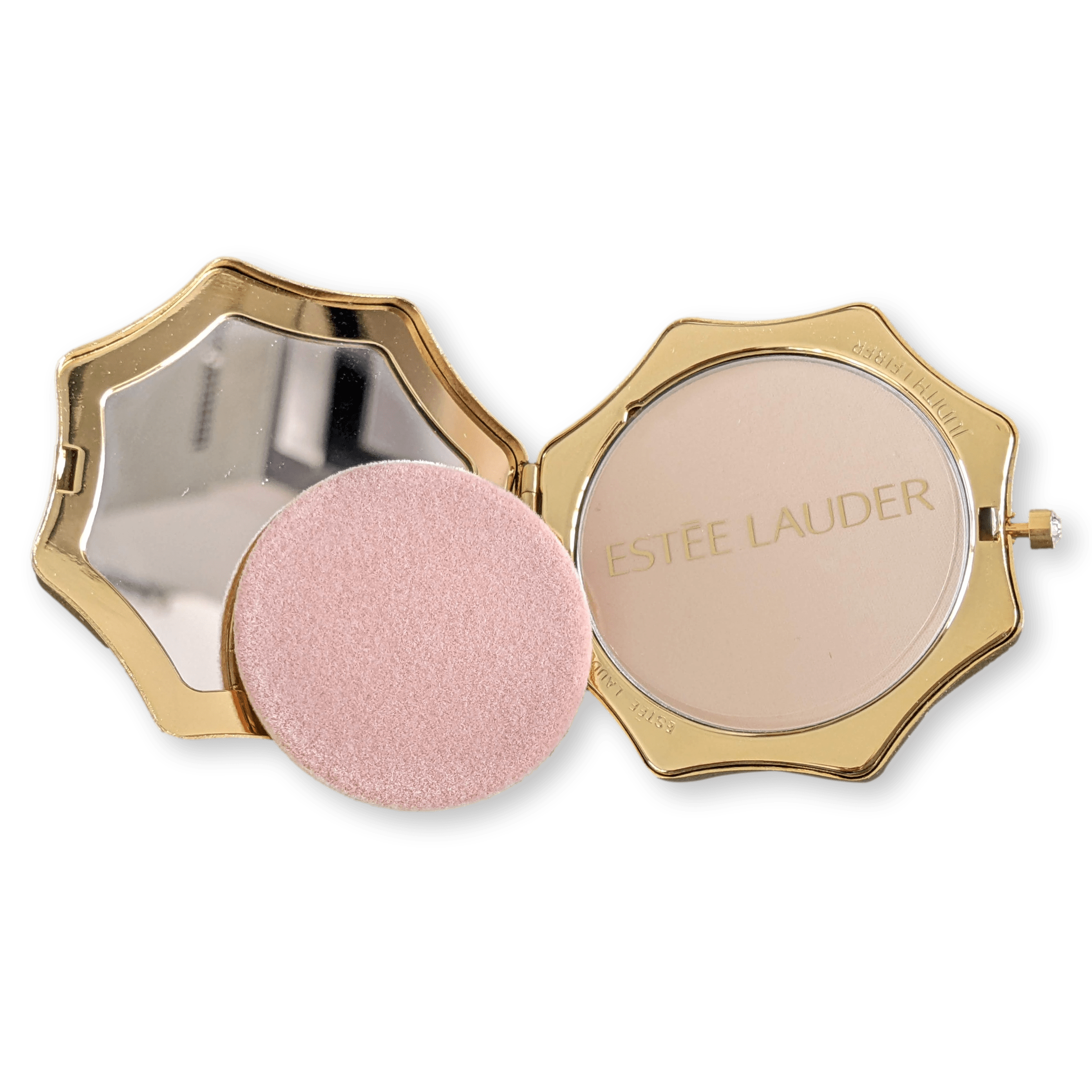 ESTEE LAUDER Limited Sparkling Swarovski Crystals Powder Compact