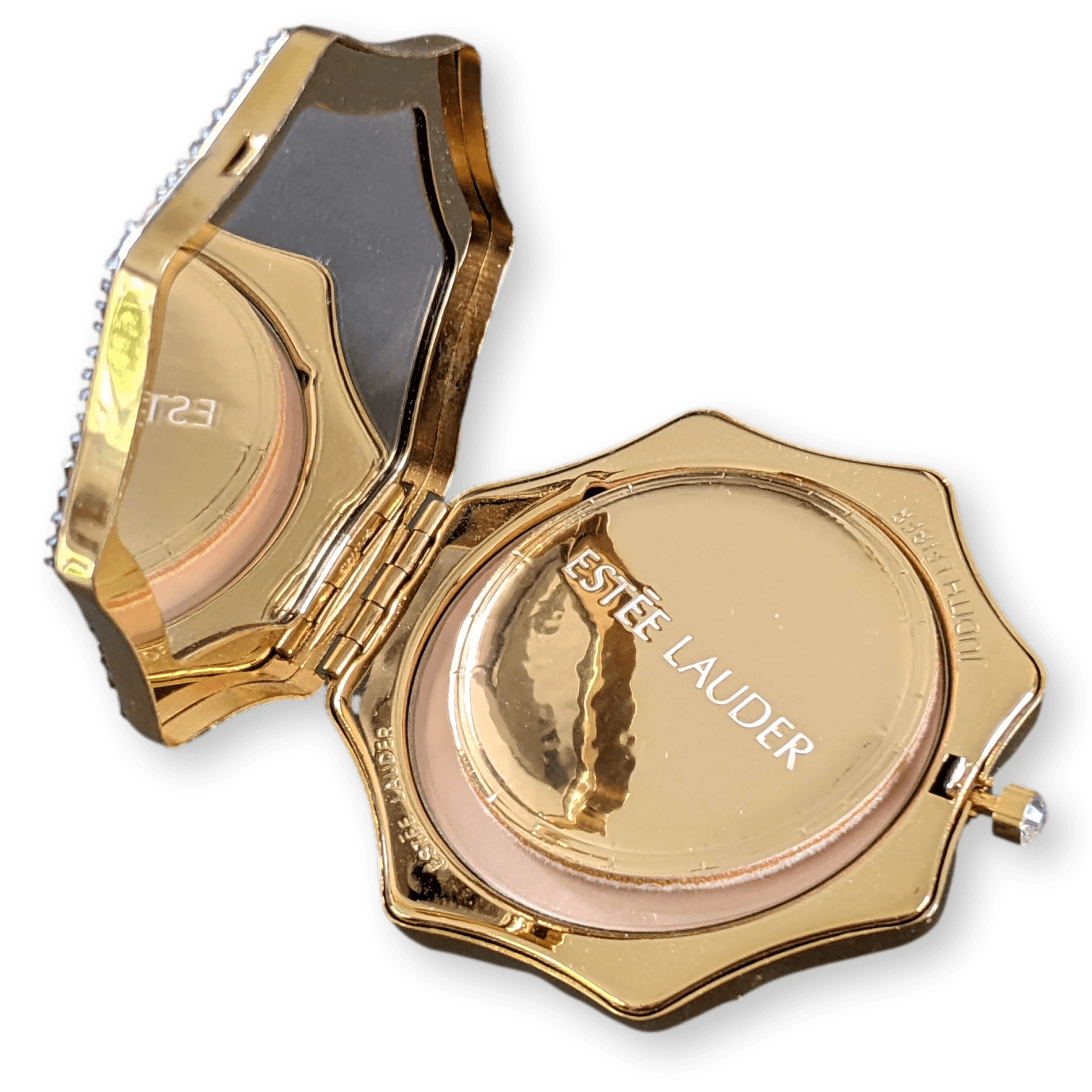 ESTEE LAUDER Limited Sparkling Swarovski Crystals Powder Compact
