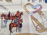 Hermes 1998 Special Issue 100 Jahre Aachen- Laurensberger Rennverein CONCOURS HIPPIQUE by Lamotte Twill 90, RARE in Box!