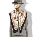 Hermes 1998 Special Issue 100 Jahre Aachen- Laurensberger Rennverein CONCOURS HIPPIQUE by Lamotte Twill 90, RARE in Box!