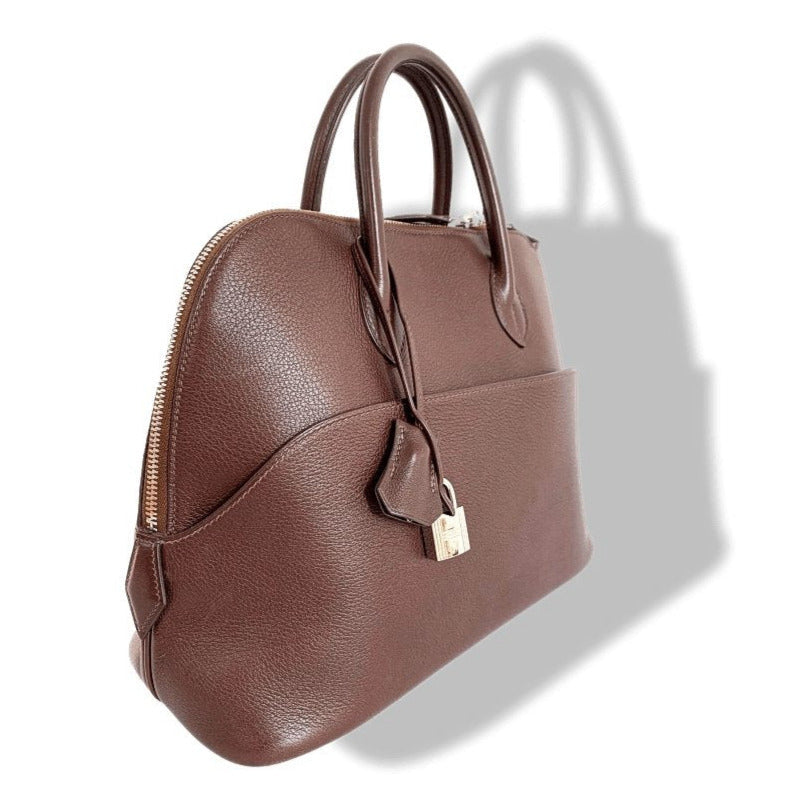 Hermes Leather BOLIDE 31 cm Handbag Bag