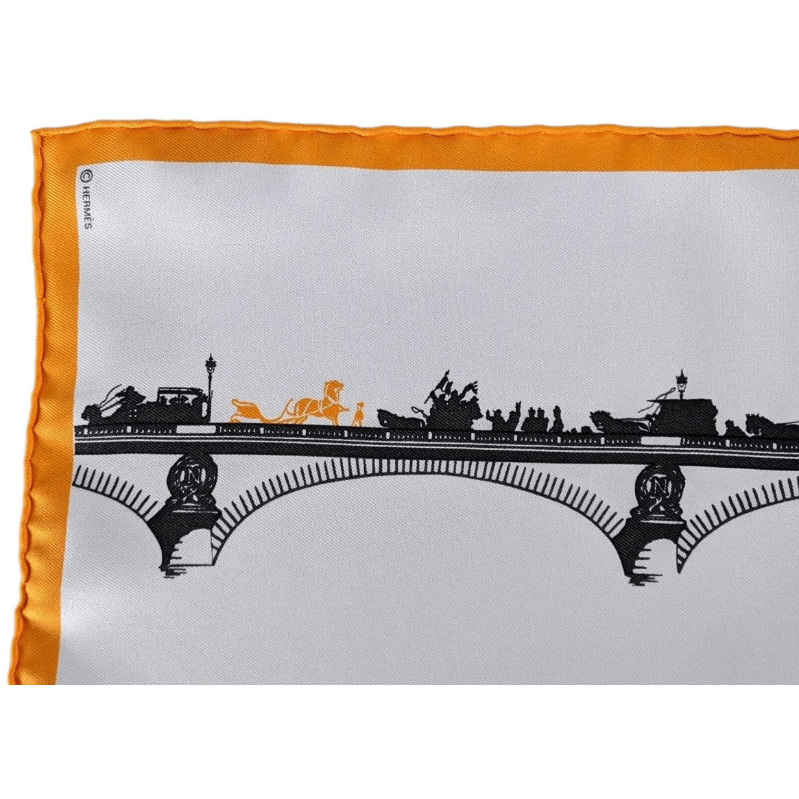 HERMES 2006 Special Issue PARIS IN THE AIR - L'AIR DE PARIS Gavroche 45 x 45 cm