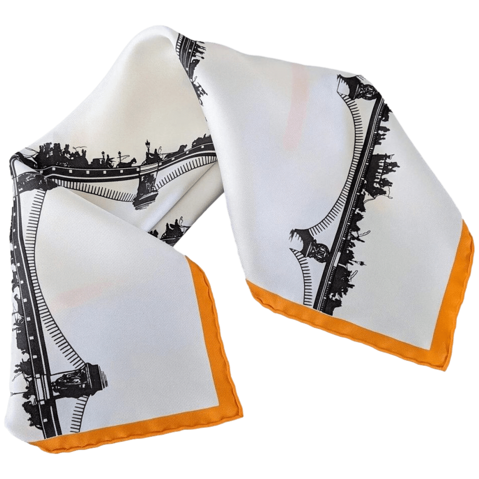 HERMES 2006 Special Issue PARIS IN THE AIR - L'AIR DE PARIS Gavroche 45 x 45 cm