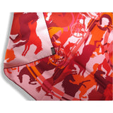 Hermes 2010 Rose Rouge Ex Libris en Camouflage Twill 90cm, New! - poupishop