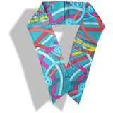 Hermes Cavalcadour by Henri d'Origny Maxi Twilly Scarf