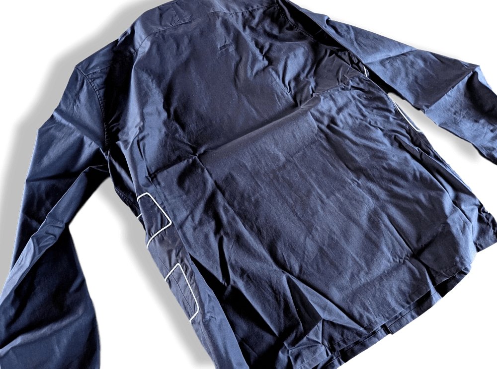 Hermes Men's Blue/White Cotton Shirt 24 Sz41, BNIB!