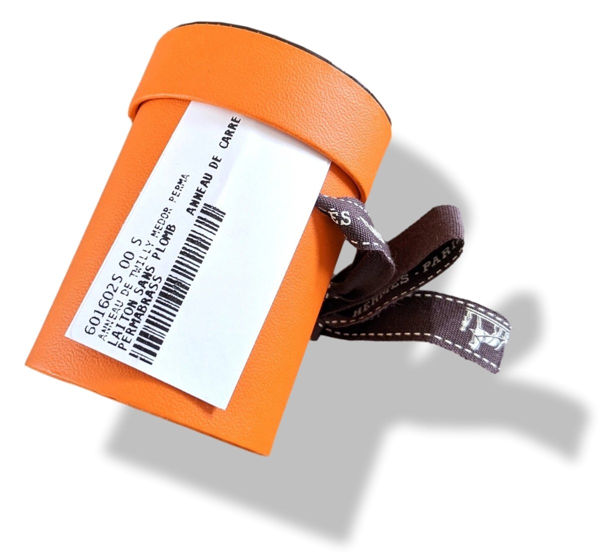 Hermes [73] Permabrass ANNEAU DE TWILLY MEDOR LAITON Scarf Ring, BNWTIB with plastic Protection! - poupishop