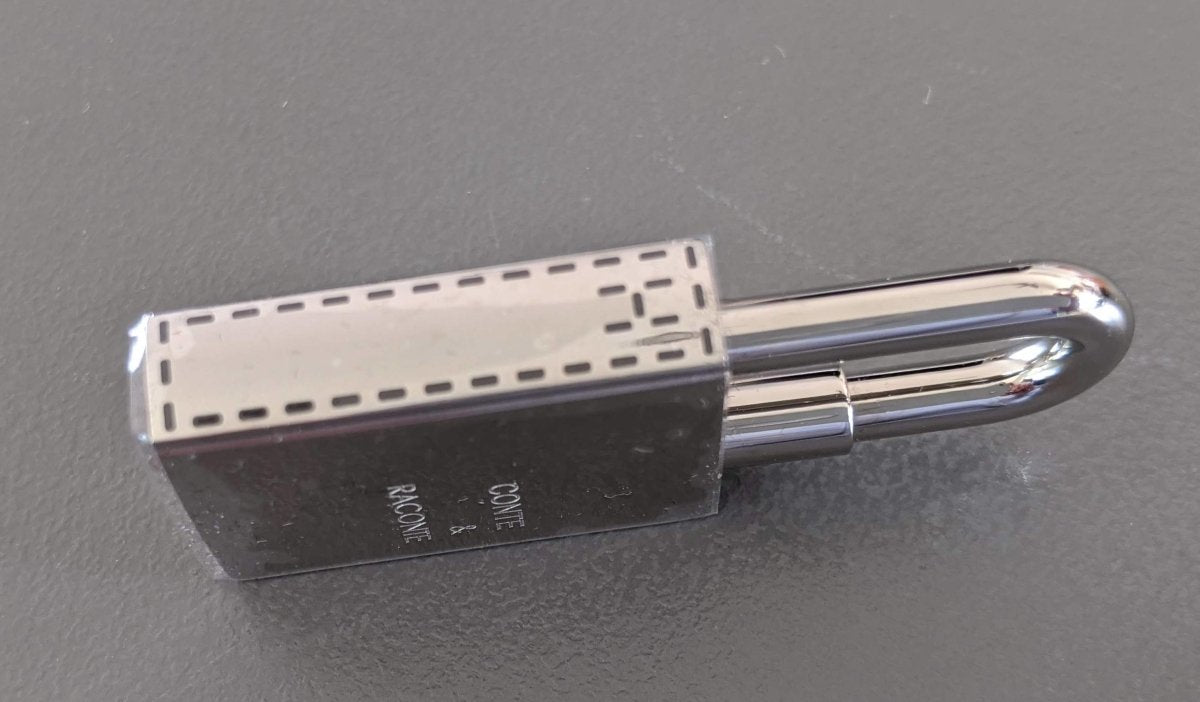 Hermes [74] CONTE ET RACONTE Cadenas Lock Charm PHW, Brand New with Pouch in Box! - poupishop
