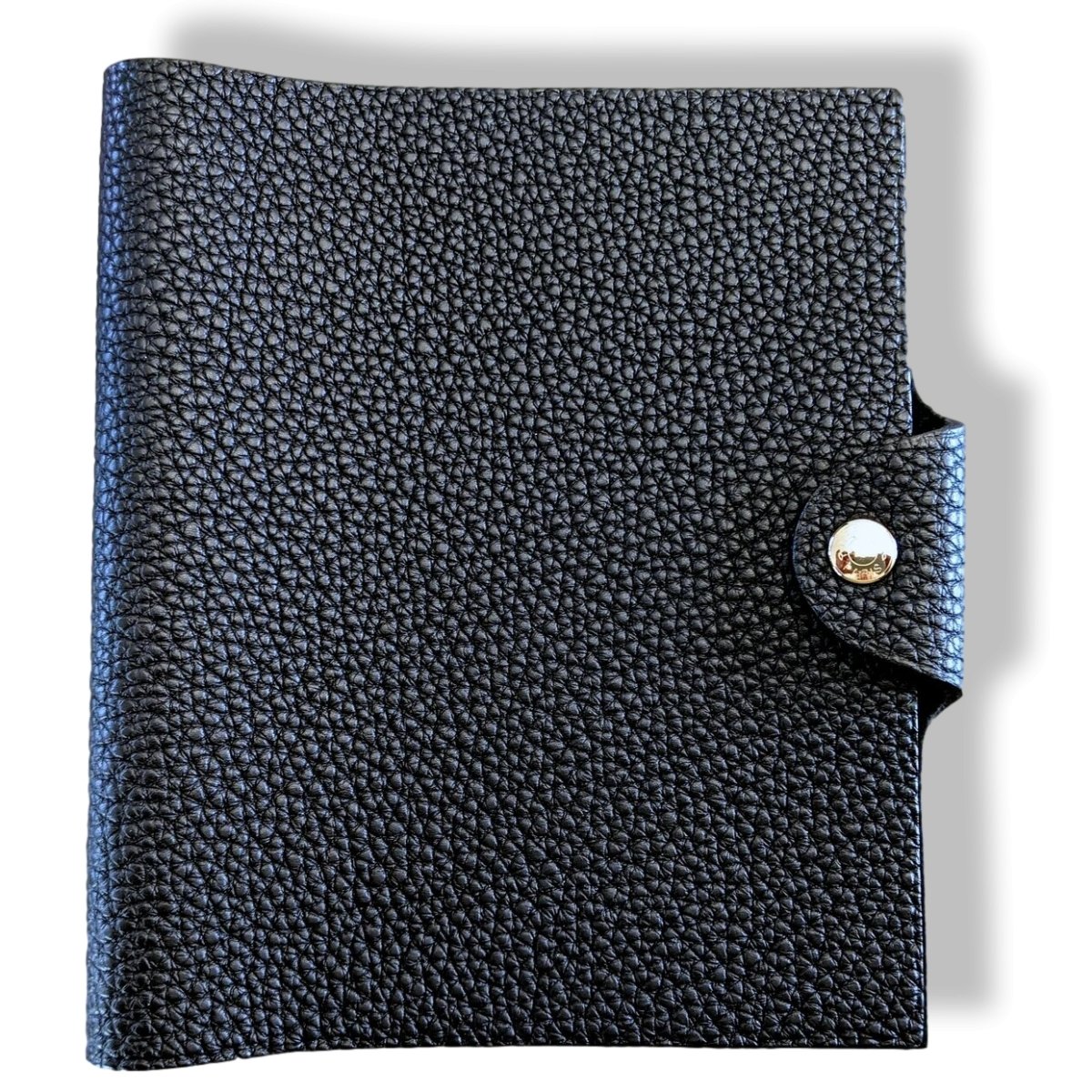 Hermes [98] Noir Togo Calfskin ULYSSE PM NoteBook Cover, NIB! - poupishop