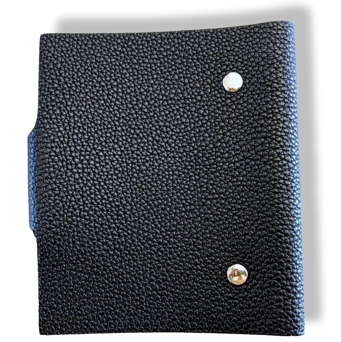 Hermes [98] Noir Togo Calfskin ULYSSE PM NoteBook Cover, NIB! - poupishop