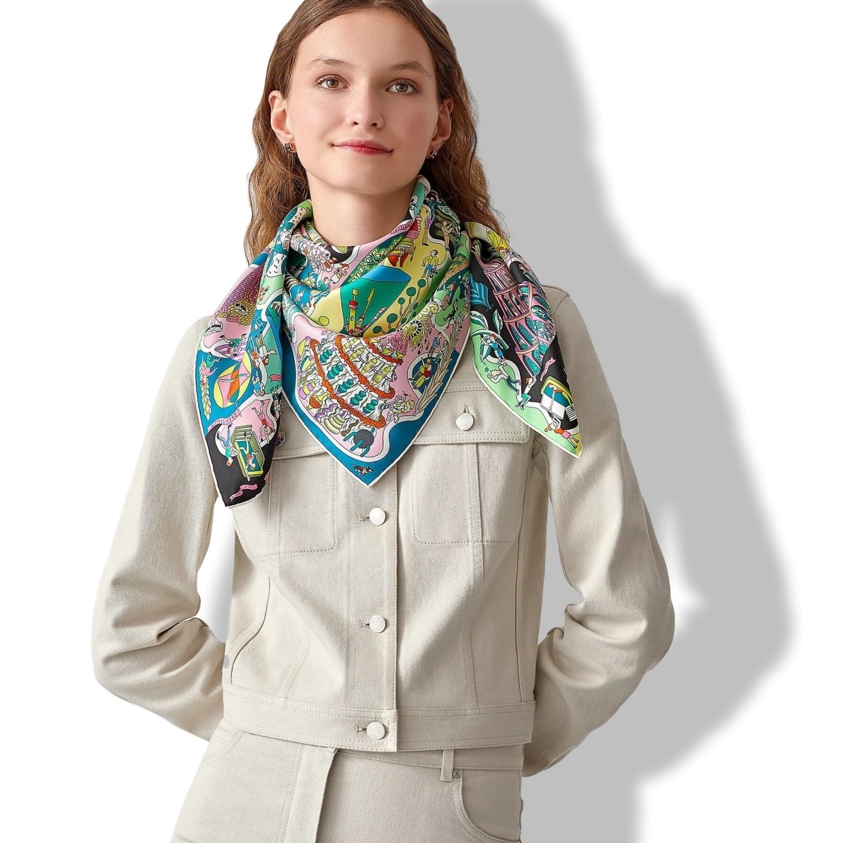 HERMES [AC4] Black/Green/Yellow EXPOSITION UNIVERSELLE by Jan