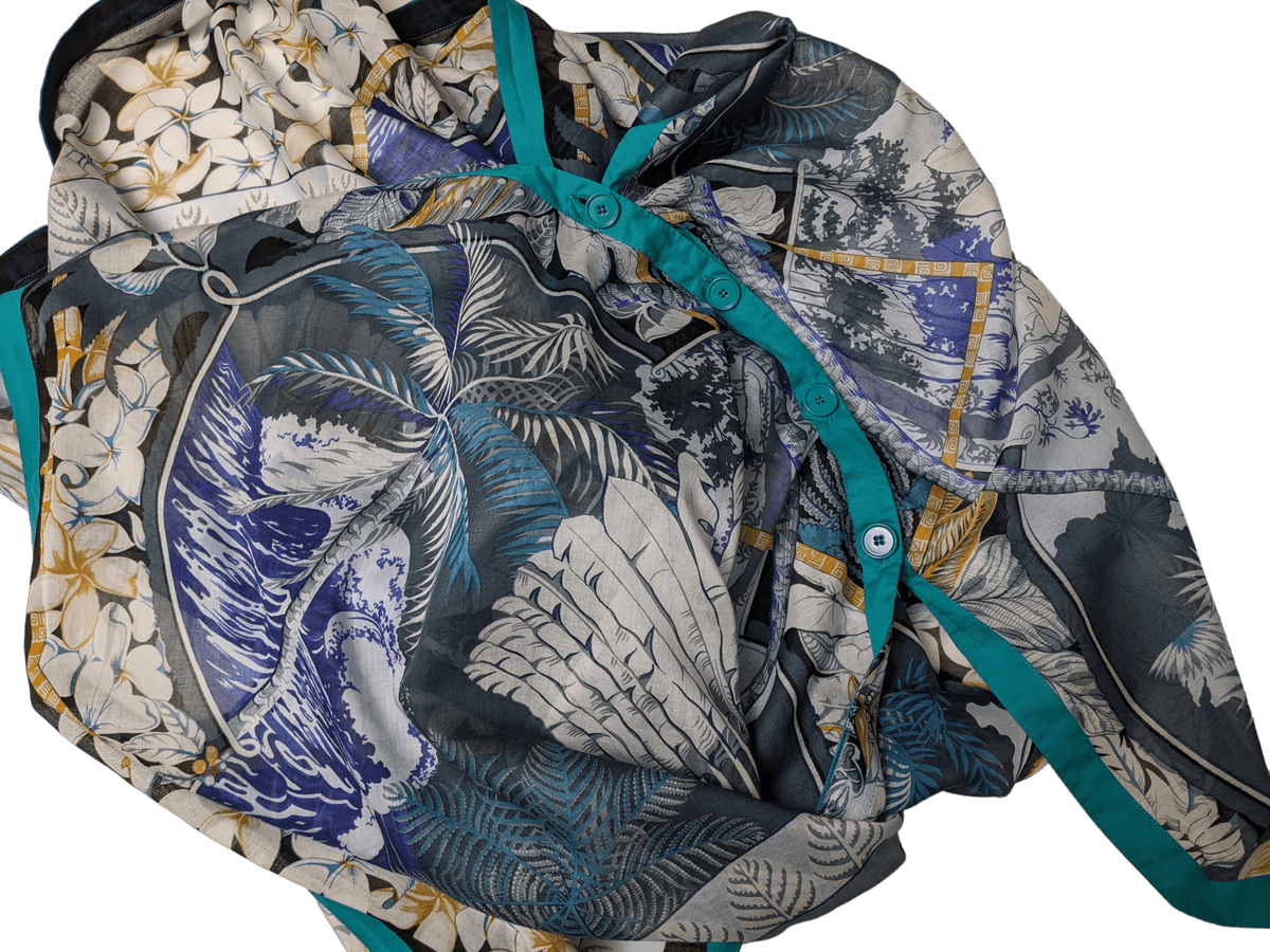 HERMES ALOHA  Cotton Beach Tunic Dress