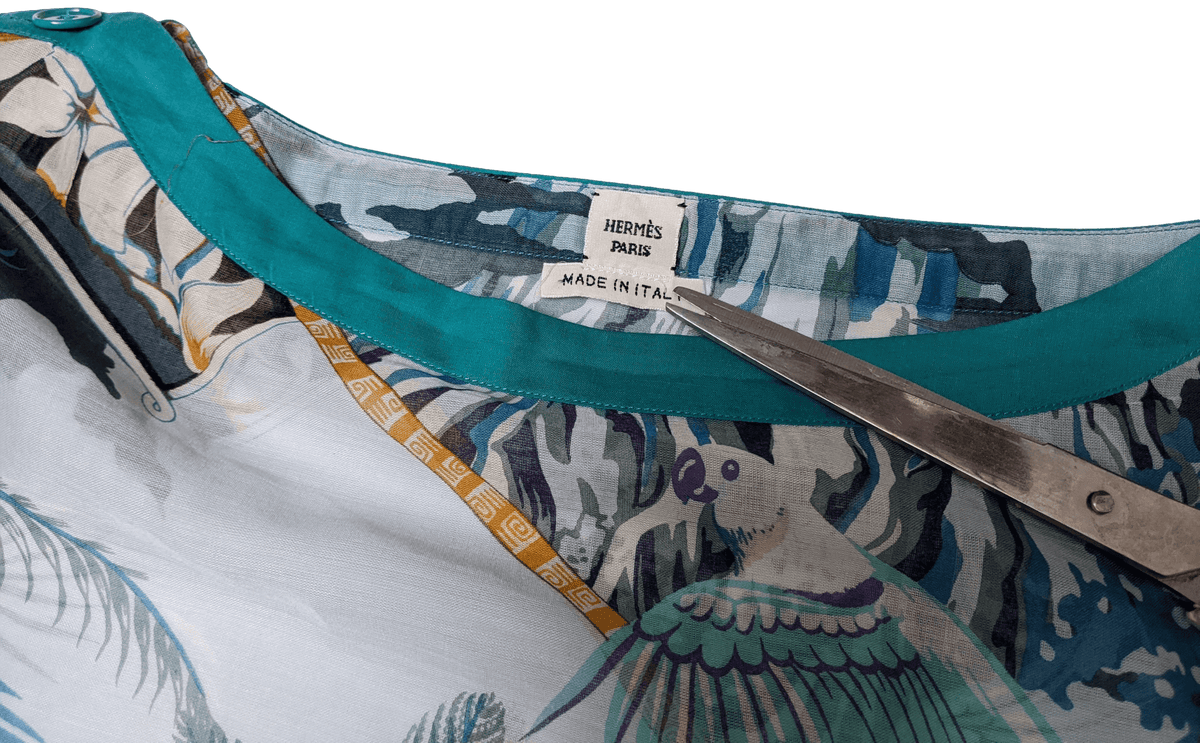 HERMES ALOHA  Cotton Beach Tunic Dress