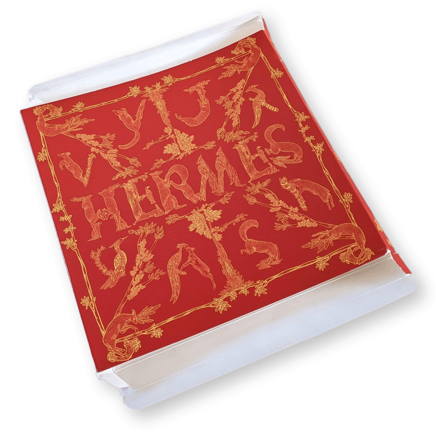 HERMES ALPHABET III Overbox for Carre Box of 90 x 90 cm