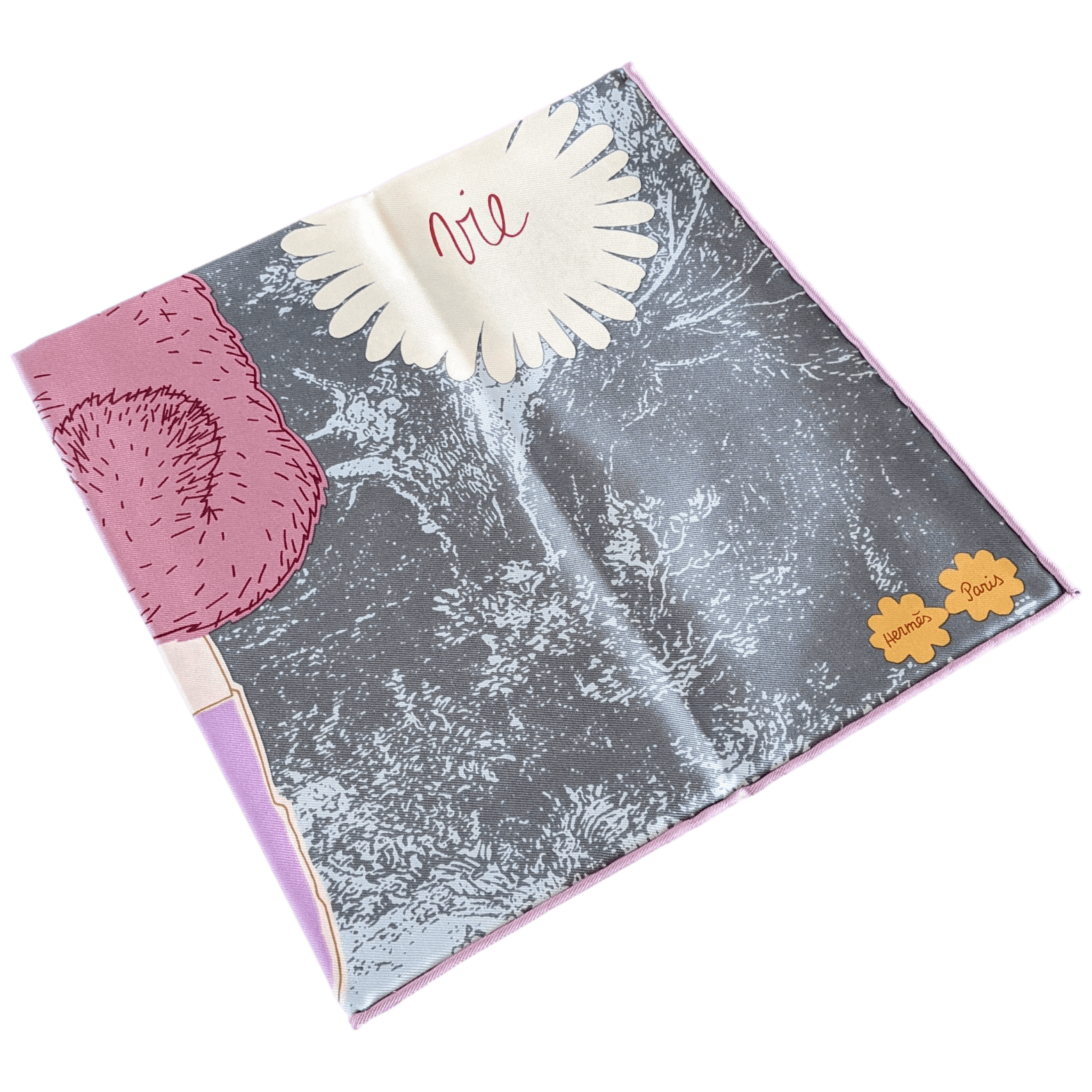 HERMES 2010 Special Issue AMIS POUR LA VIE by Agathe Gonnet Gavroche 45 x 45 cm