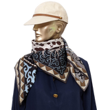 HERMES 2017 APPALOOSA DES STEPPES by Alice Shirley Silk Scarf 90 x 90 cm