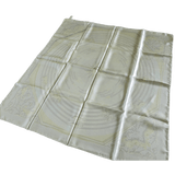 HERMES 2010 Anis Astrologie Dies et Hore Dip Dye Surteint Silk 90 x 90 cm