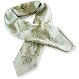 HERMES 2010 Anis Astrologie Dies et Hore Dip Dye Surteint Silk 90 x 90 cm