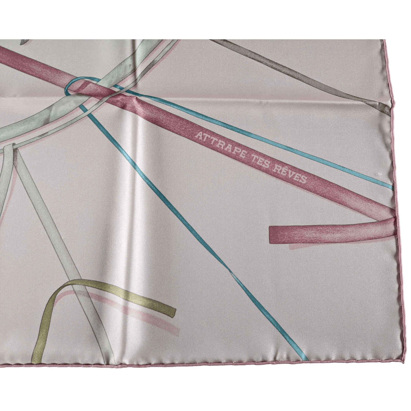 HERMES ATTRAPE TES REVES Twill Silk Carre 90 x 90 cm, New with HERMES ATTRAPE TES REVES Twill Silk Carre 90 x 90 cm, New with