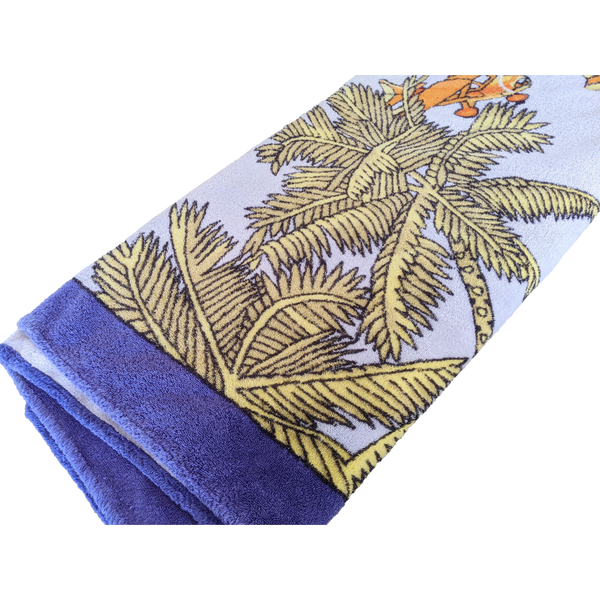 HERMES Vintage PLANES- AVIONS Terry Beach Towel XXL 150 x 220 cm