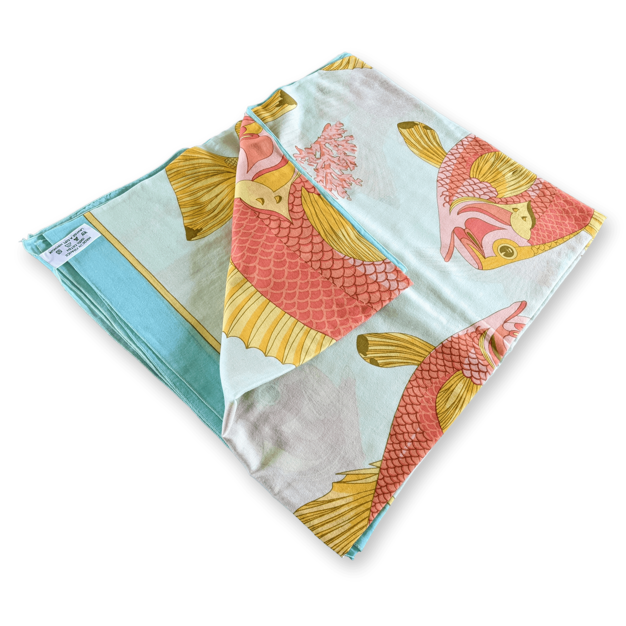 HERMES Bali Fishes Cotton Pareo XXL