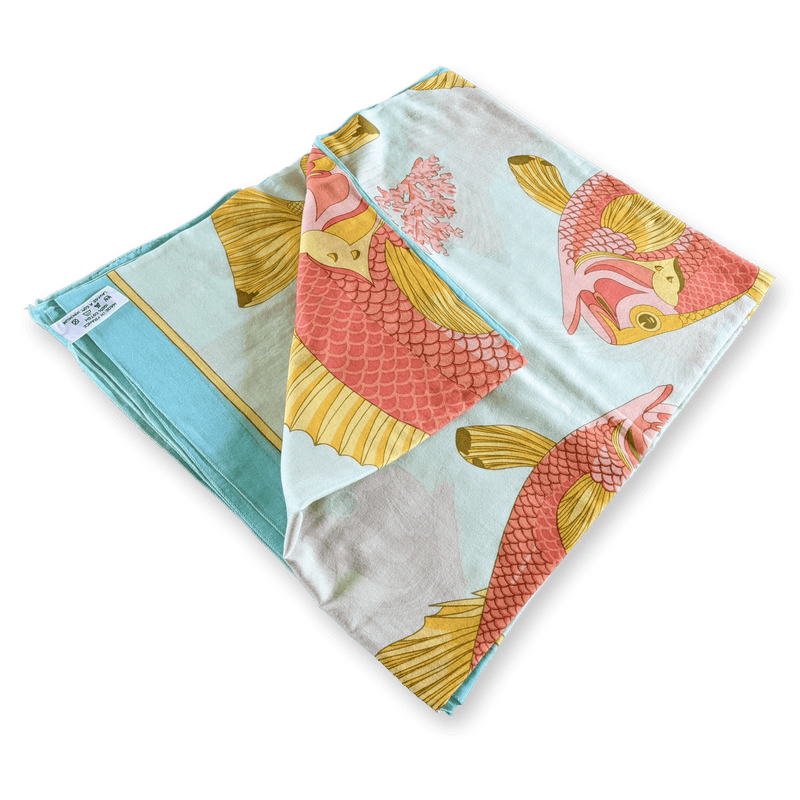 HERMES Bali Fishes Cotton Pareo XXL