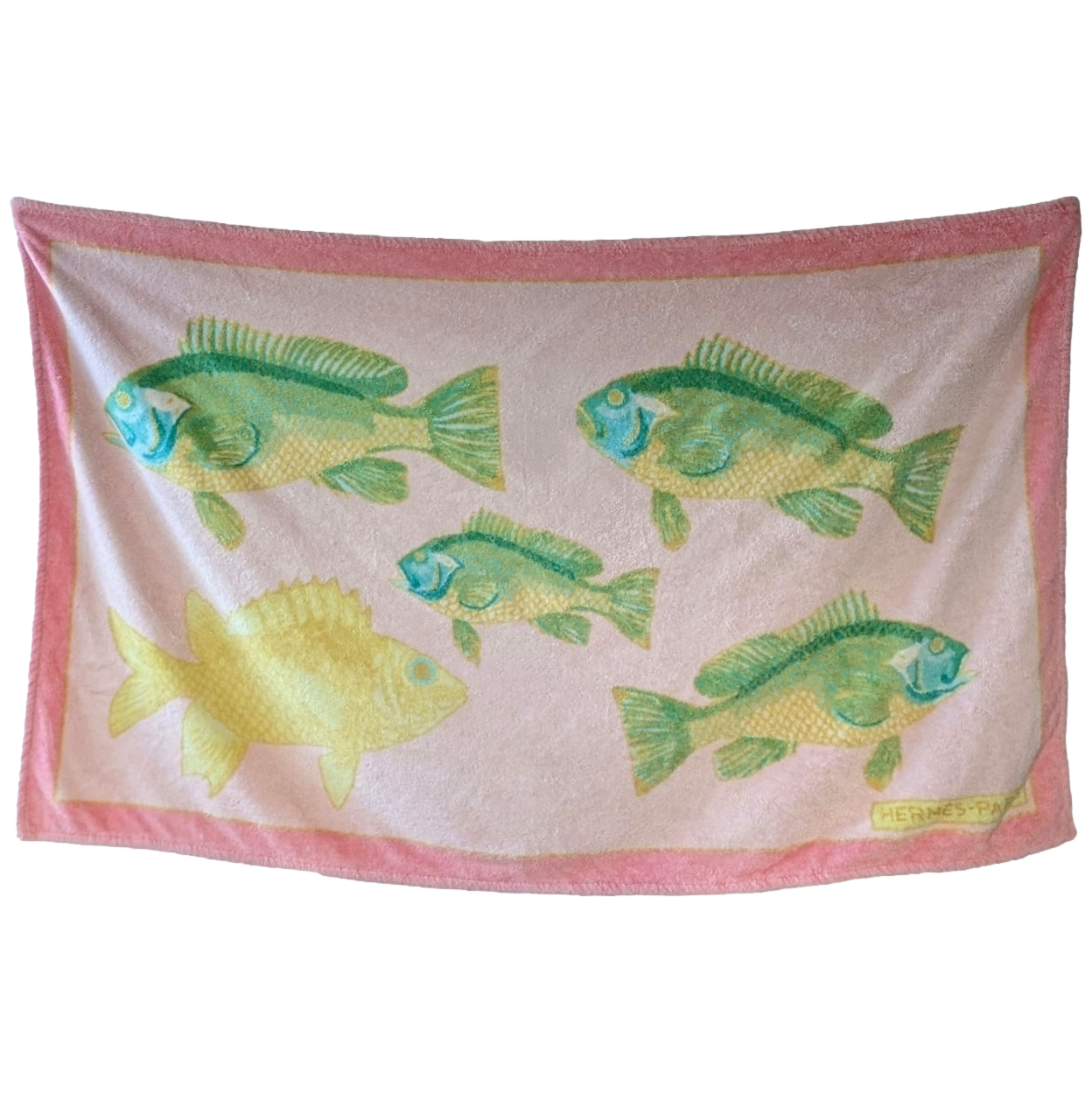 HERMES BALI ROSE Terry Beach Towel 90 x 150 cm