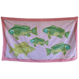 HERMES Rose Bali Terry Towels GM