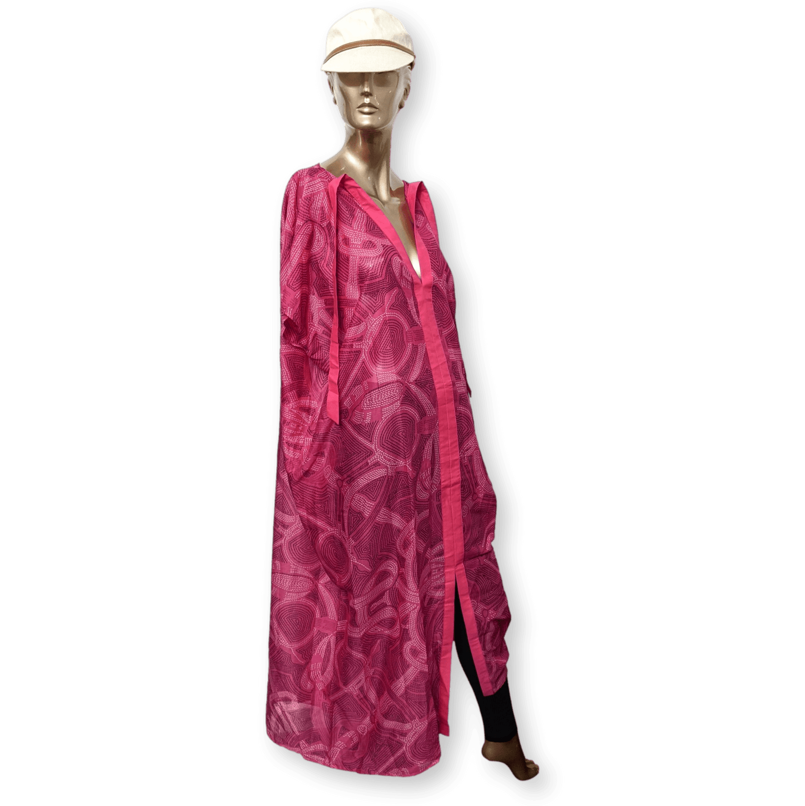hermes beach dress Silk dress