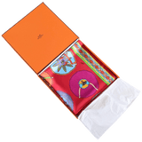 HERMES Belles du Mexique Twill Scarf 90