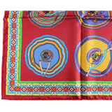 HERMES Belles du Mexique Twill Scarf 90