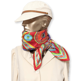 HERMES Belles du Mexique Twill Scarf 90