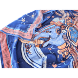 HERMES 2009 Beloved India by Philippe Dumas Cashmere Shawl Box! 140 x 140 CM